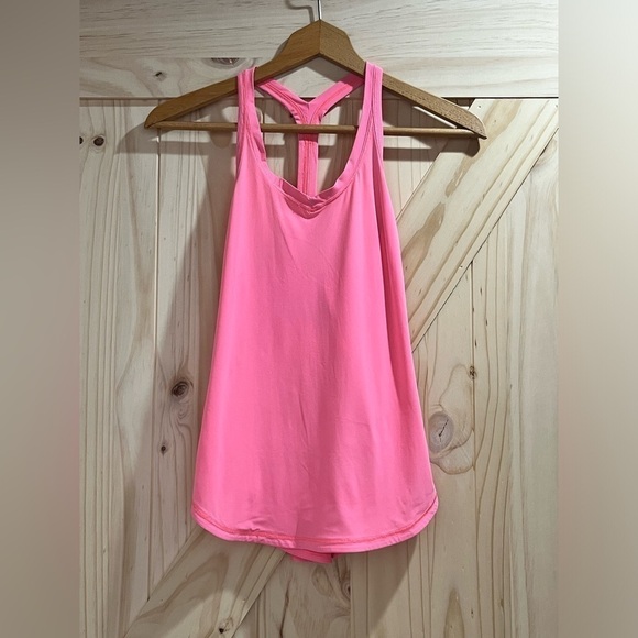 Lululemon - Bright Pink Racerback Fast Lane Singlet - Picture 2 of 11